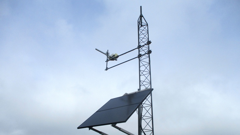 Green Mountain Installs a Roadway Weather Instrument System on New Hampshire Route 89