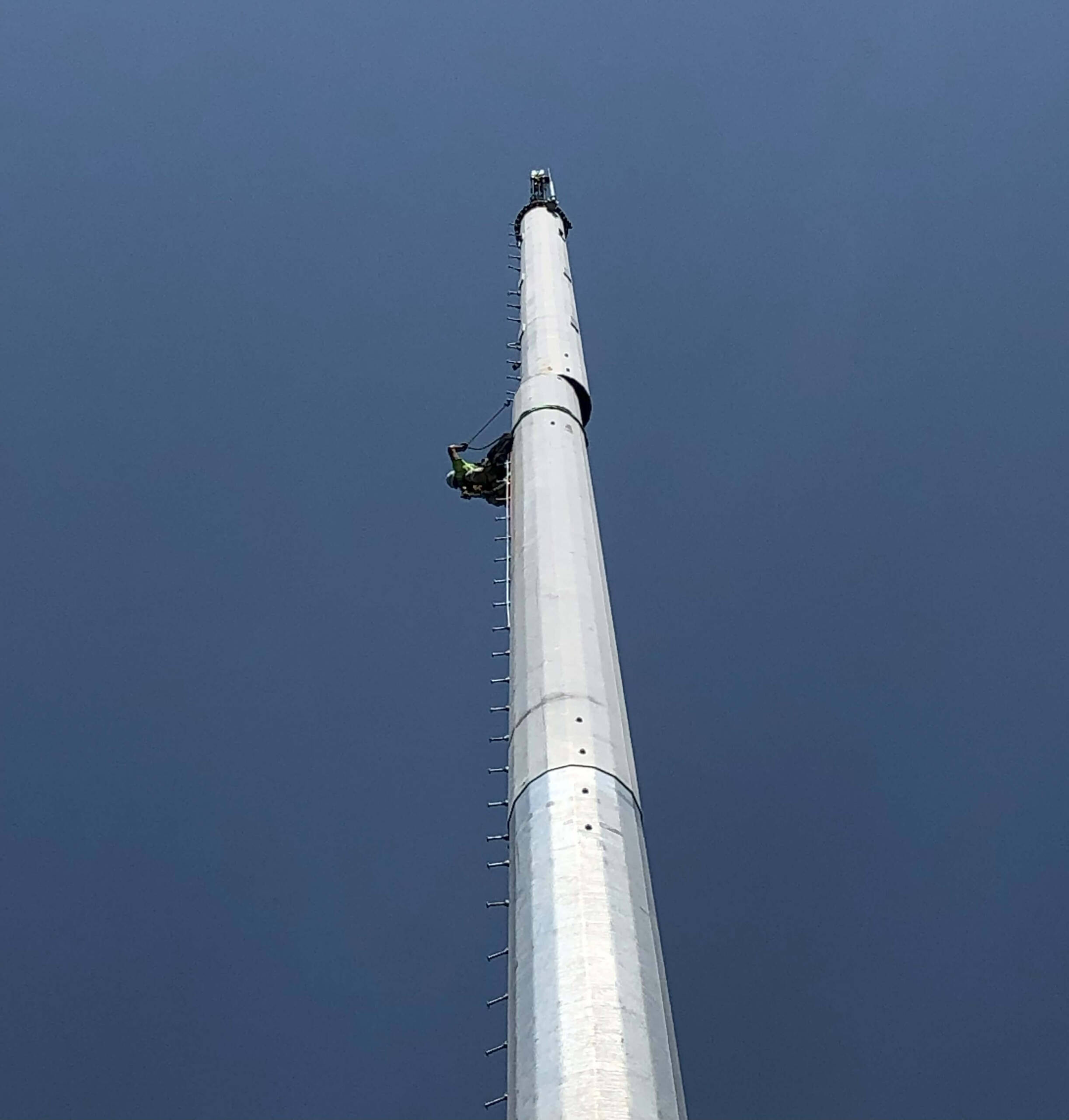 New Road & Tower, Lowell, Vermont Green Mountain Communications